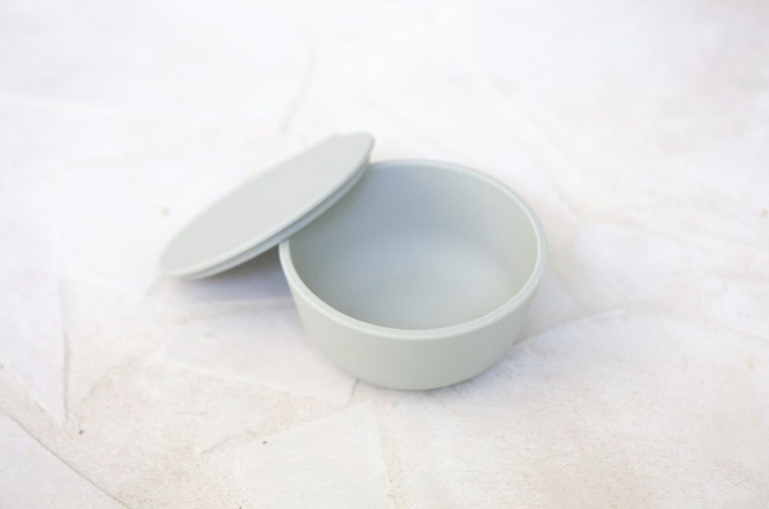 Silicone Bowl + Lid - Cloud