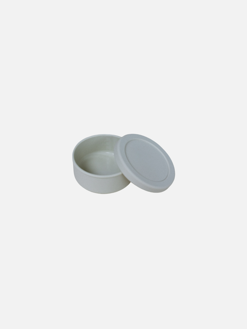 Silicone Round Container Small - Stone