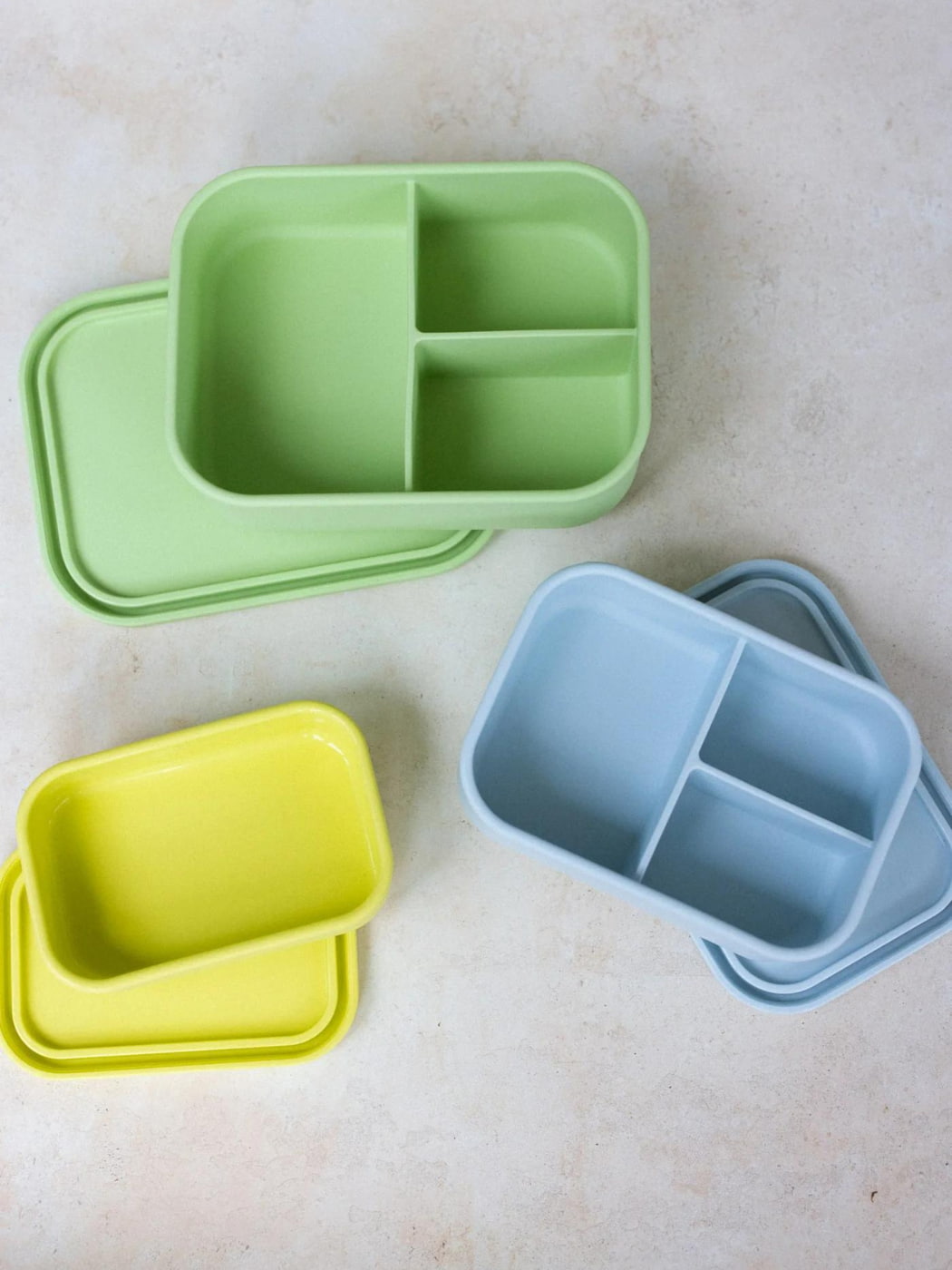 Silicone Bento Box Small - Sea Salt