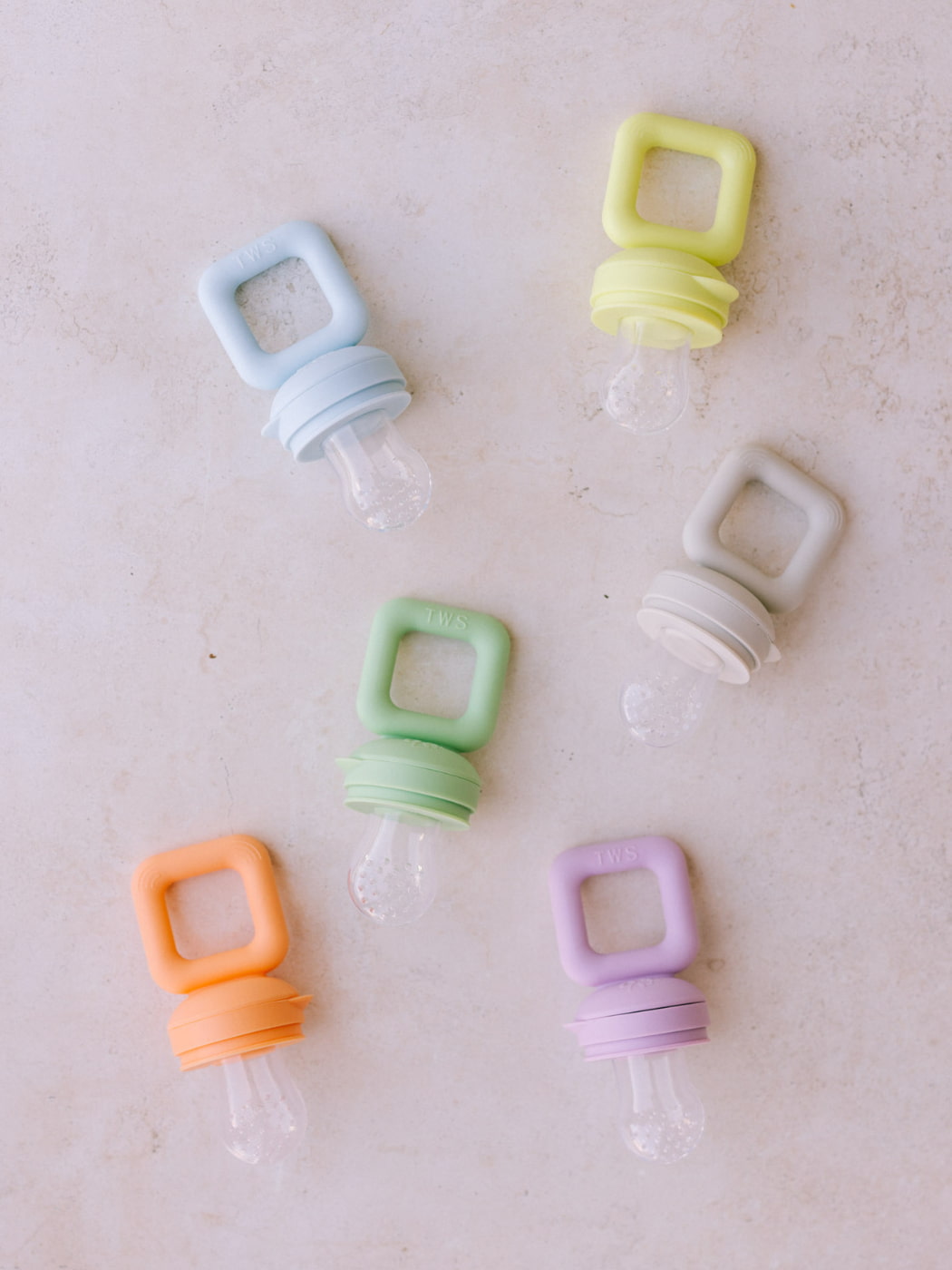 Silicone Teether Feeder - Sea Salt