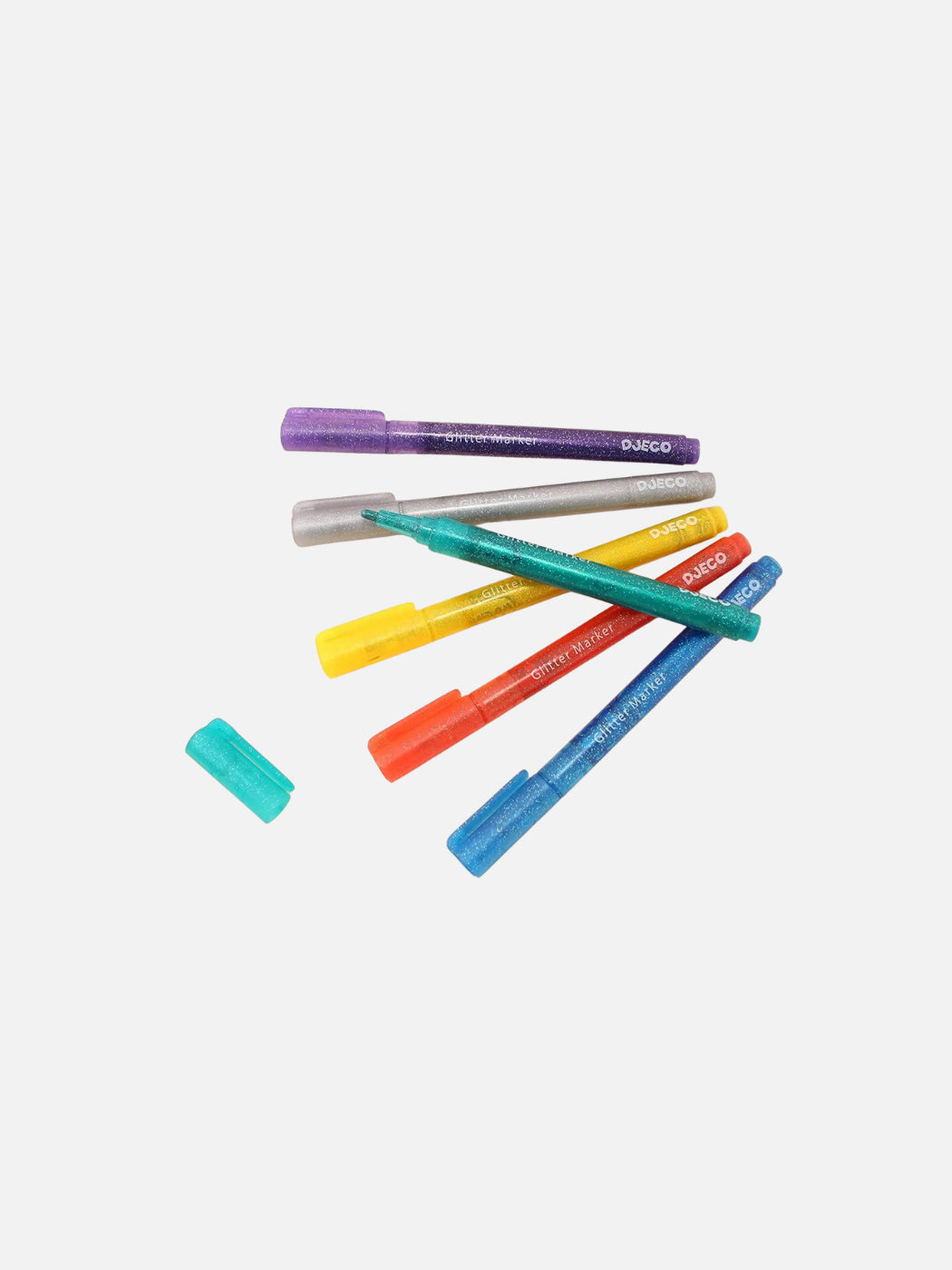 Glitter Markers 6 Pack